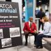 Administrator Dickson meeting exhibitors at ATCA Annual
